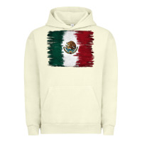 Pigment Pistachio Mexican Flag Urban Hoodie - RanaPortraitStore