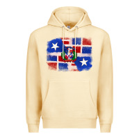 Pina Colada dominican and puerto rico flag Premium Hoodie - texasbilliewilder