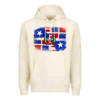 Tofu dominican and puerto rico flag Premium Hoodie - texasbilliewilder
