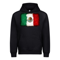 Black Mexican flag Urban Hoodie - RanaPortraitStore