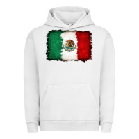 Pigment Lunar Rock Mexican flag Urban Hoodie - RanaPortraitStore