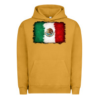 Pigment Peanut Butter Mexican flag Urban Hoodie - RanaPortraitStore