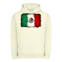 Pigment Pistachio Mexican flag Urban Hoodie - RanaPortraitStore