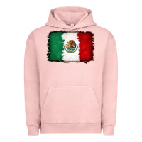 Pigment Salmon Mexican flag Urban Hoodie - RanaPortraitStore