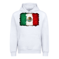 White Mexican flag Urban Hoodie - RanaPortraitStore