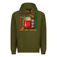 Army Green tis the season Premium Hoodie - Zillion Design Studio