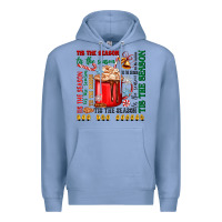 Colony Blue tis the season Premium Hoodie - Zillion Design Studio