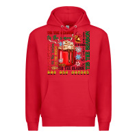 Red tis the season Premium Hoodie - Zillion Design Studio