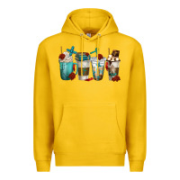 Lemon faith coffee cups Premium Hoodie - texasbilliewilder