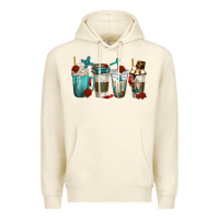Sandshell faith coffee cups Premium Hoodie - texasbilliewilder