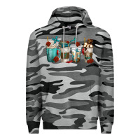 Slate Camo faith coffee cups Premium Hoodie - texasbilliewilder