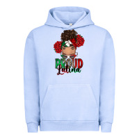Pigment Grape Ice Proud Latina messy bun Urban Hoodie - RanaPortraitStore
