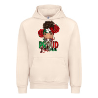 Sandshell Proud Latina messy bun Urban Hoodie - RanaPortraitStore