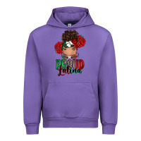 Tulip Proud Latina messy bun Urban Hoodie - RanaPortraitStore