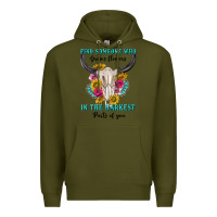 Army Green find someone who in the darkest parts of you Premium Hoodie - texasbilliewilder