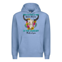 Colony Blue find someone who in the darkest parts of you Premium Hoodie - texasbilliewilder