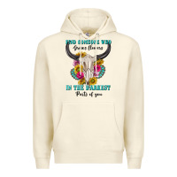 Sandshell find someone who in the darkest parts of you Premium Hoodie - texasbilliewilder