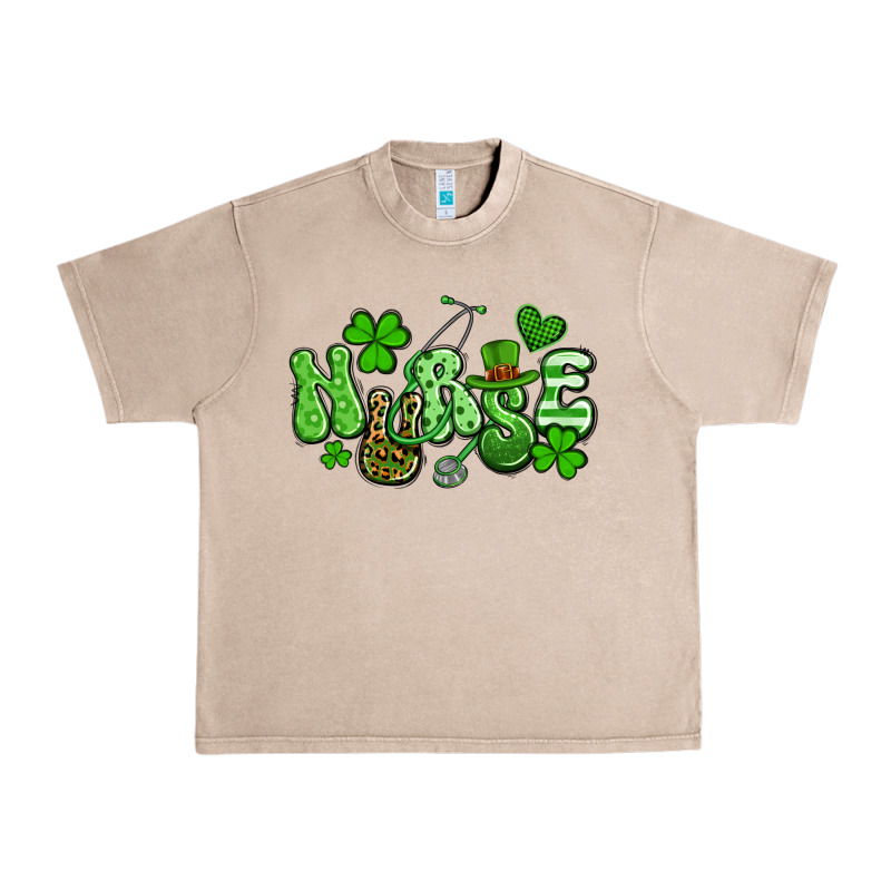 Nurse St Patrick's Day Urban Heavy Tee by Artiststas | Teevron