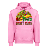 Fuchsia Pink Taco 'bout cute Urban Hoodie - RanaPortraitStore