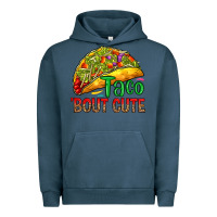Pigment Midnight Navy Taco 'bout cute Urban Hoodie - RanaPortraitStore