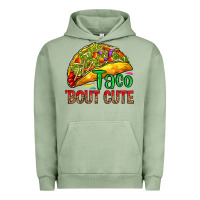 Pigment Oil Green Taco 'bout cute Urban Hoodie - RanaPortraitStore
