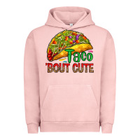 Pigment Salmon Taco 'bout cute Urban Hoodie - RanaPortraitStore