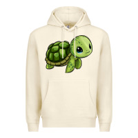 Sandshell cute turtle Premium Hoodie - Zillion Design Studio