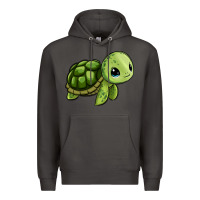 Smoke cute turtle Premium Hoodie - Zillion Design Studio