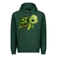 Sports Green cute turtle Premium Hoodie - Zillion Design Studio