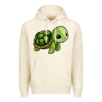 Tofu cute turtle Premium Hoodie - Zillion Design Studio
