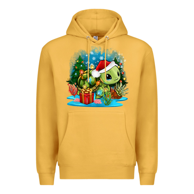 Christmas Turtle Premium Hoodie by Zillion Design Studio | Teevron