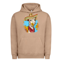 Pigment Burro Sombrero Llama Urban Hoodie - RanaPortraitStore