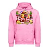 Fuchsia Pink tequila tribe Urban Hoodie - RanaPortraitStore