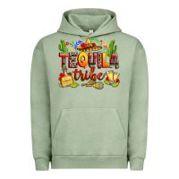 Pigment Oil Green tequila tribe Urban Hoodie - RanaPortraitStore