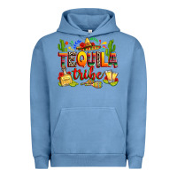 Pigment Pebble Blue tequila tribe Urban Hoodie - RanaPortraitStore
