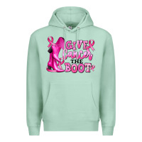 Seafoam give cancer the boot Premium Hoodie - RanaPortraitStore