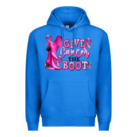 True Royal give cancer the boot Premium Hoodie - RanaPortraitStore