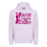 Lilac give cancer the boot Premium Hoodie - RanaPortraitStore