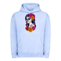Pigment Grape Ice sugar skull girl Urban Hoodie - RanaPortraitStore