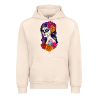 Sandshell sugar skull girl Urban Hoodie - RanaPortraitStore