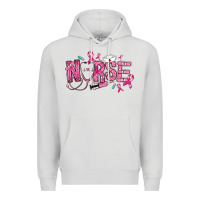 Dove Grey breast cancer nurse Premium Hoodie - RanaPortraitStore