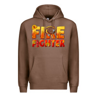 Chestnut firefighter Premium Hoodie - texasbilliewilder