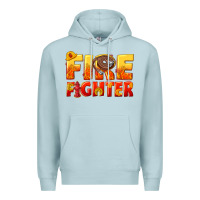 Blue Mist firefighter Premium Hoodie - texasbilliewilder