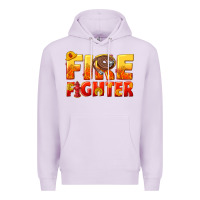 Lilac firefighter Premium Hoodie - texasbilliewilder