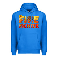 True Royal firefighter Premium Hoodie - texasbilliewilder