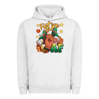 Pigment Lunar Rock festive af christmas black man sneakers Urban Hoodie - RanaPortraitStore