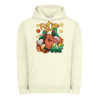Pigment Pistachio festive af christmas black man sneakers Urban Hoodie - RanaPortraitStore