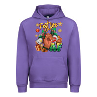 Tulip festive af christmas black man sneakers Urban Hoodie - RanaPortraitStore
