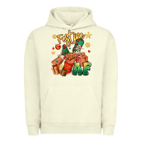 Pigment Pistachio festive af christmas black kid sneakers Urban Hoodie - RanaPortraitStore