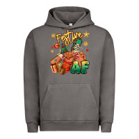 Pigment Tornado festive af christmas black kid sneakers Urban Hoodie - RanaPortraitStore